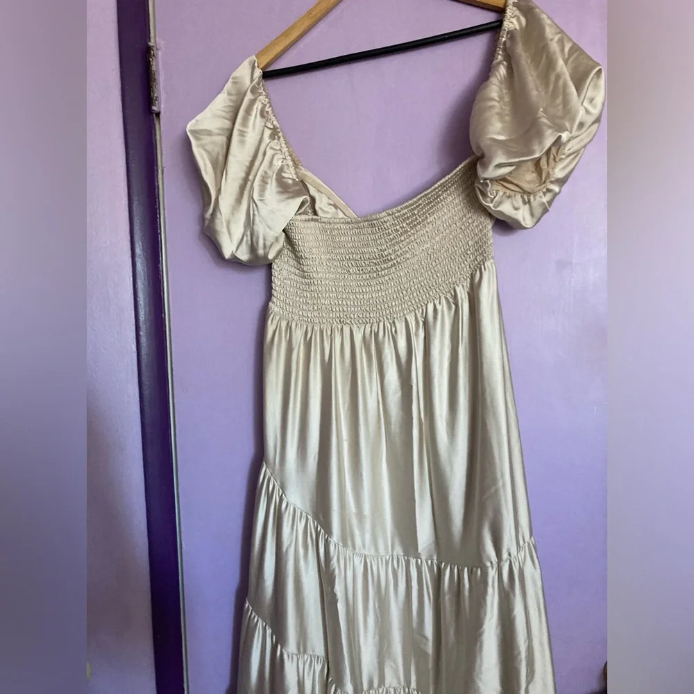 Free people sundrenched silky maxi dress - Picture 7 of 8